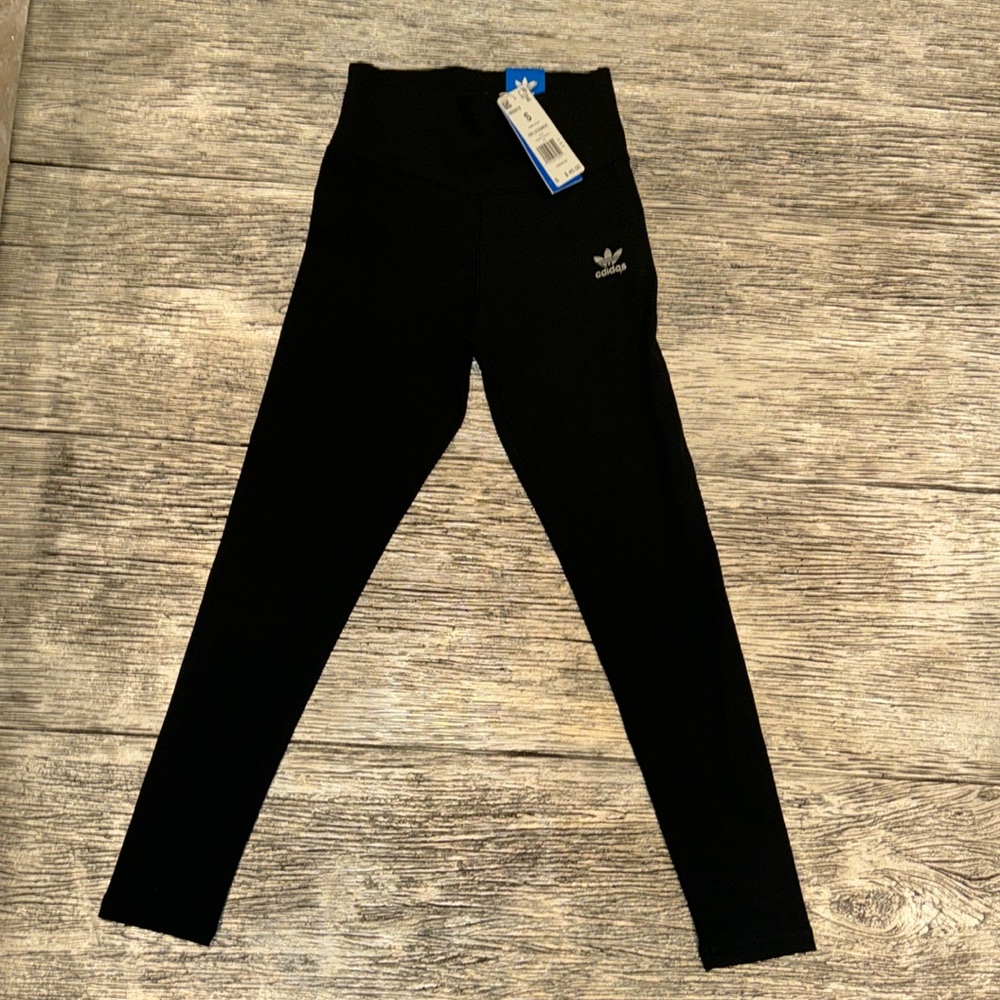 NWT!!!  Adidas Brand High Rise Rib Leggings
